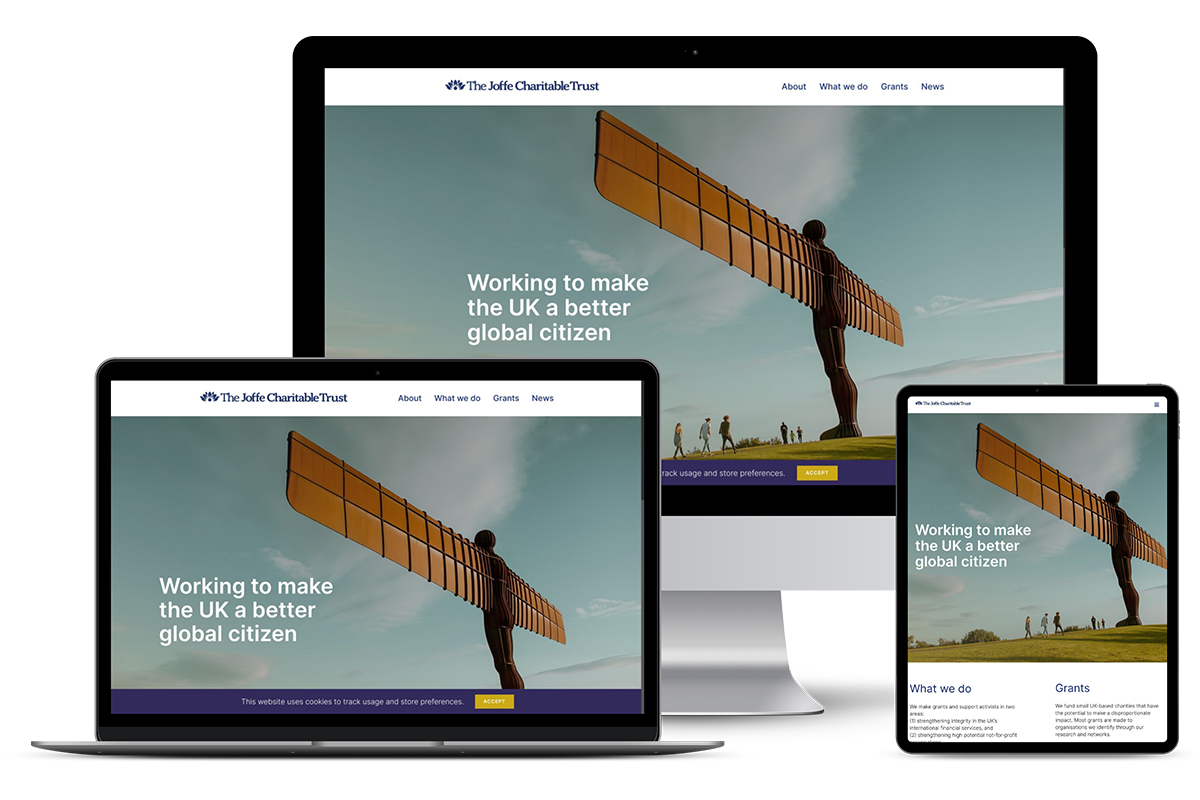 Website design example