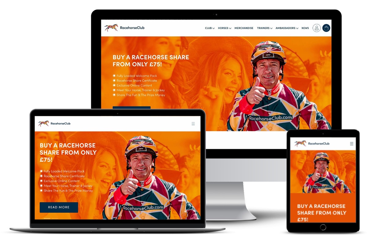 Website design example