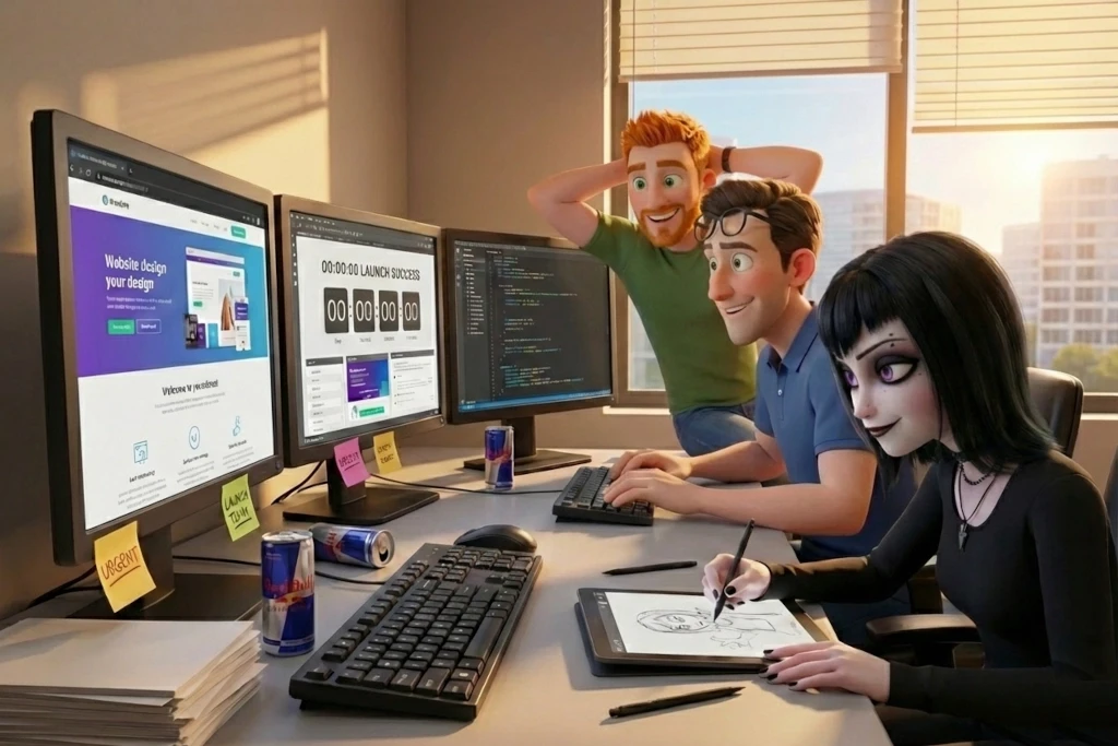 Website delivered in 24 hours