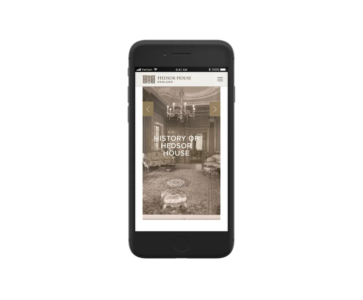 Squarespace website design example