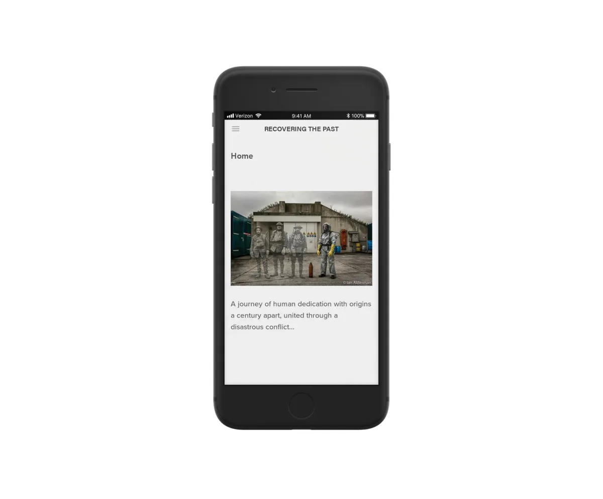 Squarespace website design example