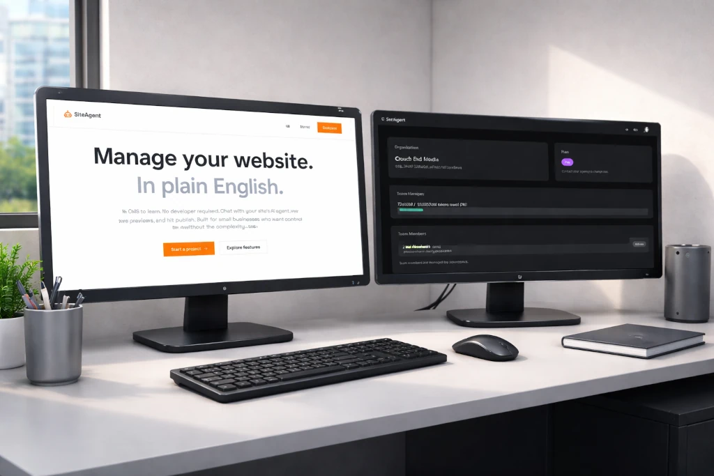 Site Agent - AI-powered site editor for business owners
